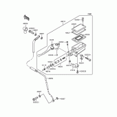 Схема вузла: Clutch master cylinder для Kawasaki ZR1100 ZRX1100-II