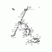 Схема вузла: Рама для Kawasaki ZX1000 Ninja ZX-10R ABS