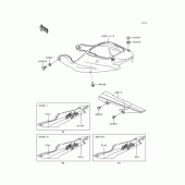 Схема вузла: Side covers/chain cover(zx600-h2) для Kawasaki ZX600 Ninja ZX-6R