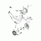 Схема узла: Генератор для Kawasaki ZX1000 Ninja ZX-10R ABS