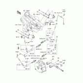 Схема вузла: Система запалювання для Kawasaki VN1600 Vulcan 1600 Nomad