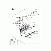Схема вузла: Throttle для Kawasaki ZR1000 Z1000