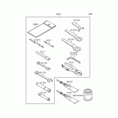 Схема вузла: Owner's tools для Kawasaki ZX750 Ninja ZX-7R