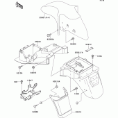 Схема вузла: Крило для Kawasaki ZX600 ZZ-R600