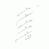 Схема вузла: Троси для Kawasaki EX250 ZZR250