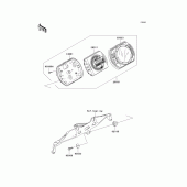 Схема вузла: Meter(s) для Kawasaki ZX1000 Ninja ZX-10R