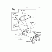 Схема вузла: Аксесуари для Kawasaki ZR1000 Z1000 ABS