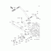 Схема вузла: Перемикач передач для Kawasaki VN1600 VN1600 Classic
