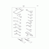 Схема вузла: Інструмент для Kawasaki ZX600 Ninja ZX-6