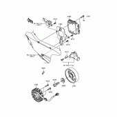 Схема вузла: Генератор для Kawasaki ZX1000 Ninja ZX-10R ABS