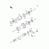 Схема вузла: Balancer для Kawasaki ZR1100 Zephyr 1100RS