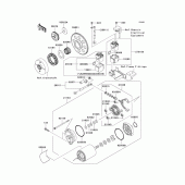 Схема узла: Starter motor для Kawasaki VN900 Vulcan 900 Classic LT