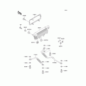 Схема вузла: Олійний охолоджувач для Kawasaki ZG1000 Concours