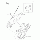 Схема вузла: Аксесуари для Kawasaki KLX140 KLX140