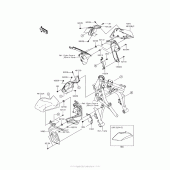 Схема вузла: Shroud для Kawasaki ER650 Z650