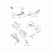 Схема узла: Taillight(s) для Kawasaki ZX600 Ninja ZX-6R