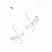 Схема вузла: Step для Kawasaki KX100