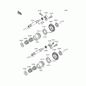 Схема узла: Balancer для Kawasaki ZX1400 ZZR1400