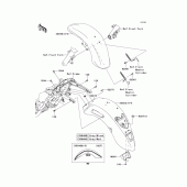 Схема узла: Крыло для Kawasaki VN1700 Vulcan 1700 Voyager