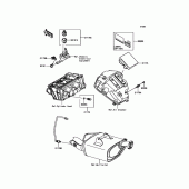 Схема вузла: Fuel Injection для Kawasaki EX650 Ninja 650 ABS
