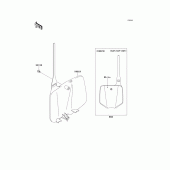 Схема вузла: Аксесуари для Kawasaki KX65