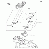 Схема вузла: Аксесуари (Steering Damper) для Kawasaki ZX636 Ninja ZX-6R ABS