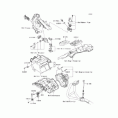 Схема вузла: Fuel injection для Kawasaki EX250 Ninja 250R