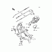 Схема узла: Тросики для Kawasaki KLE300 Versys-X 300 ABS