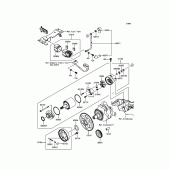 Схема вузла: Starter Motor для Kawasaki EX300 Ninja 300