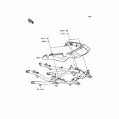 Схема вузла: Side Covers для Kawasaki KLZ1000 Versys 1000 LT
