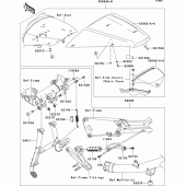 Схема вузла: Опційні деталі для Kawasaki ZX1400 ZZR1400 ABS