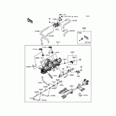 Схема вузла: Throttle для Kawasaki ZX1400 ZZR1400 ABS