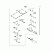 Схема вузла: Інструмент для Kawasaki BN125 Eliminator