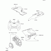 Схема вузла: Decals(zx1100-d2)(black) для Kawasaki ZX1100 ZZ-R1100