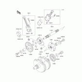 Схема узла: Коленчатый вал для Kawasaki VN800 Vulcan 800