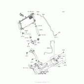 Схема вузла: Water Pipe для Kawasaki ER650 Z650