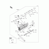 Схема узла: Throttle для Kawasaki ZX1000 Z1000SX