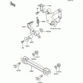 Схема вузла: Лапка гальма для Kawasaki ZX600 GPX600R