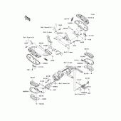 Схема вузла: Підніжки для Kawasaki VN1600 Vulcan 1600 Nomad