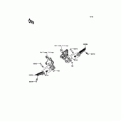 Схема узла: Подножки для Kawasaki ZX1000 Ninja ZX-10RR