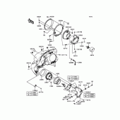 Схема вузла: Headlight(s) для Kawasaki VN1700 Vulcan 1700 Voyager ABS