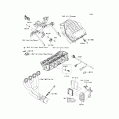 Схема вузла: Fuel injection для Kawasaki KLZ1000 Versys 1000