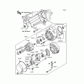 Схема вузла: Генератори для Kawasaki ZR1200 ZRX1200S