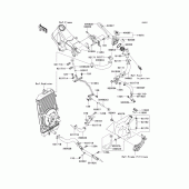 Схема узла: Water pipe(1/2) для Kawasaki VN2000 VN2000 Classic