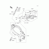 Схема вузла: Рама для Kawasaki ZX600 Ninja ZX-6R