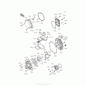 Схема вузла: Engine Cover(S) для Kawasaki ZX1400 Ninja ZX-14R