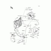 Схема узла: Water pipe для Kawasaki ZG1400 Concours 14