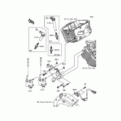 Схема вузла: Ignition System для Kawasaki VN900 Vulcan 900 Classic