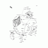 Схема вузла: Water pipe для Kawasaki ZG1400 Concours 14 ABS