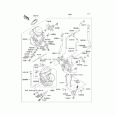 Схема вузла: Carburetor(1/2) для Kawasaki VN750 Vulcan 750